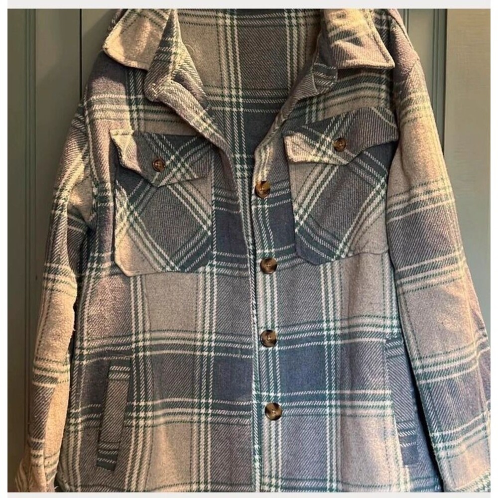Plaid shacket